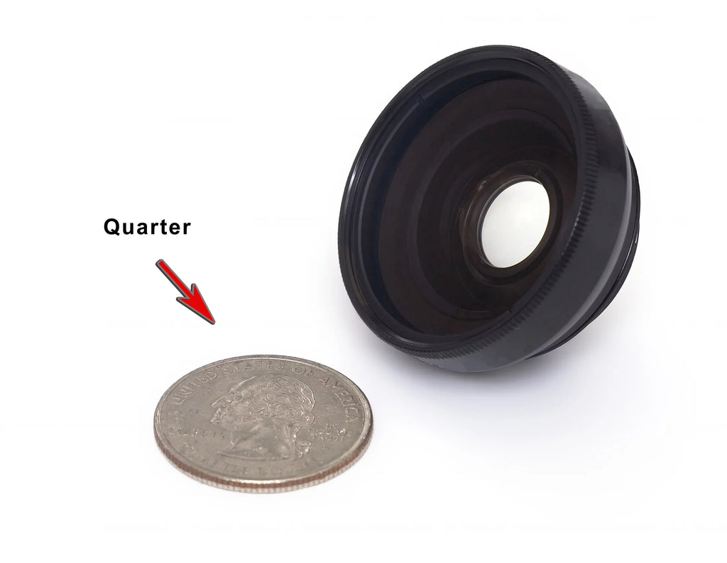 Kodak Zi8 0.45x Wide Angle Lens (HD) Chrome Finish W/ Macro (Modification Style) Magnetic Type.