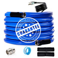 15 FT Heated Water Hose RV Outdoor Drinking Water Hose Freeze Protection Down to -45 F RV Trailer