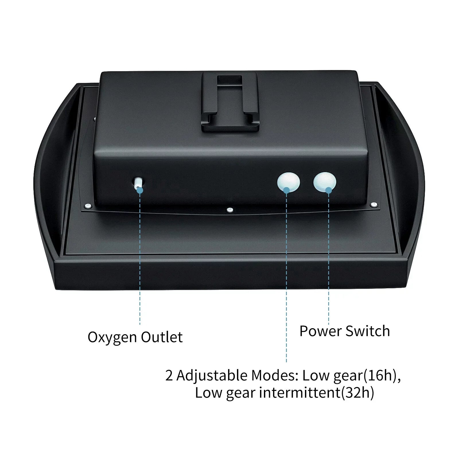 moobody 6V 2W Plug-in Solar Oxygen Pump with 8.2ft Pipe 2 Air Bubble Stones Fish Oxygenator Aquarium Oxygen Aerator Air Pump Fishing Aerator Garden Fish Pool Pond