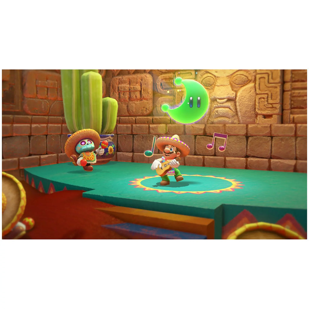 Super Mario Odyssey - Nintendo Switch + 11" Yoshi Plush