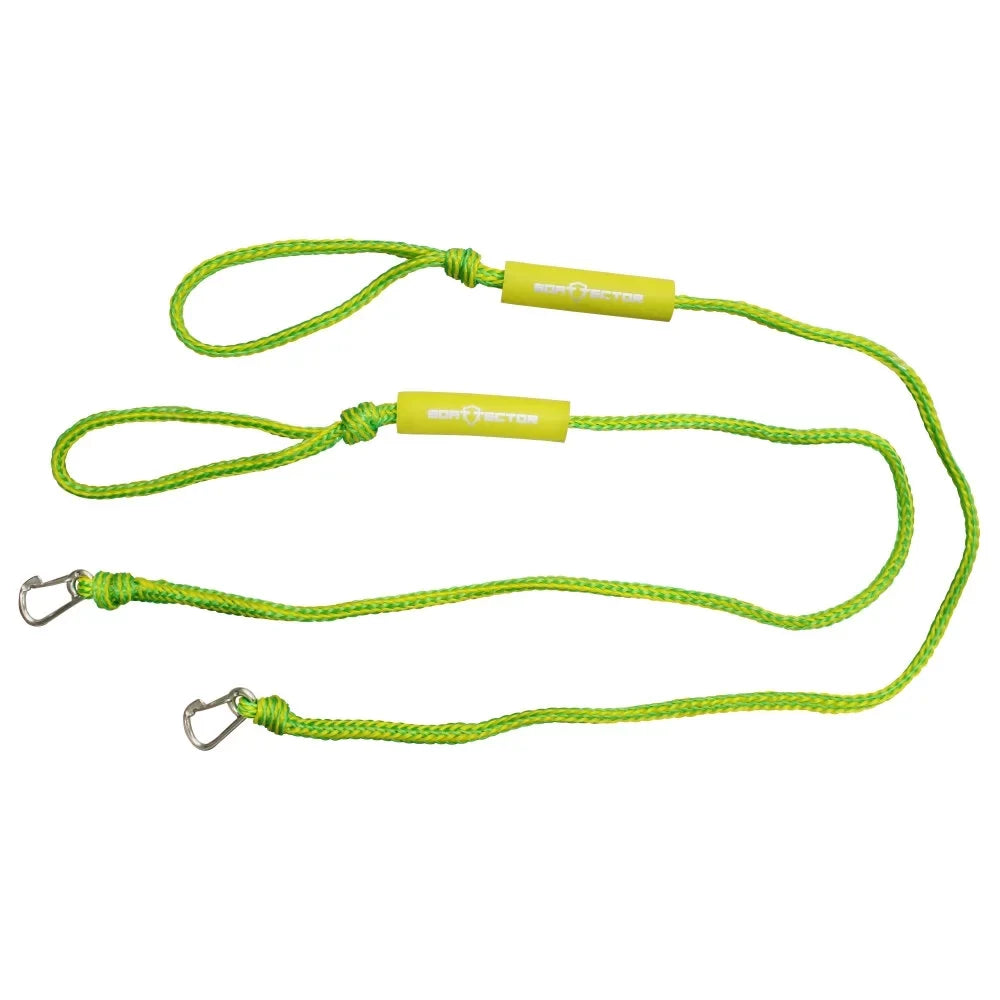 Extreme Max 3006.3132 Vessel PWC Dock Line Value 2-Pack - 9 Ft., Green and Yellow