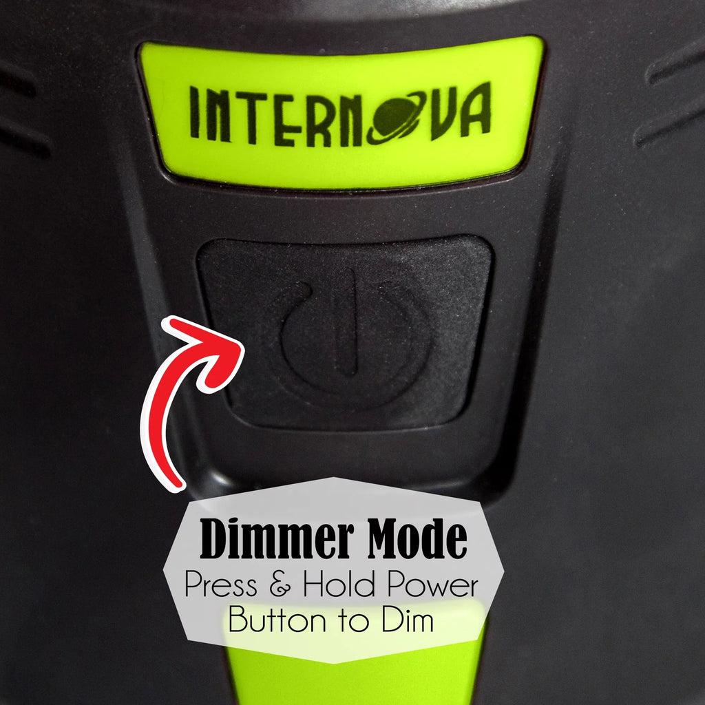 Internova Monster LED Camping Lantern, 2000 Lumens Output Camping, Hiking, Emergency Use and Power Outages