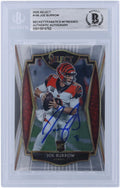 Joe Burrow Cincinnati Bengals Autographed 2020 Panini Select Premier Level #146 Beckett Fanatics Witnessed Authenticated Rookie Card - Fanatics Authentic Certified