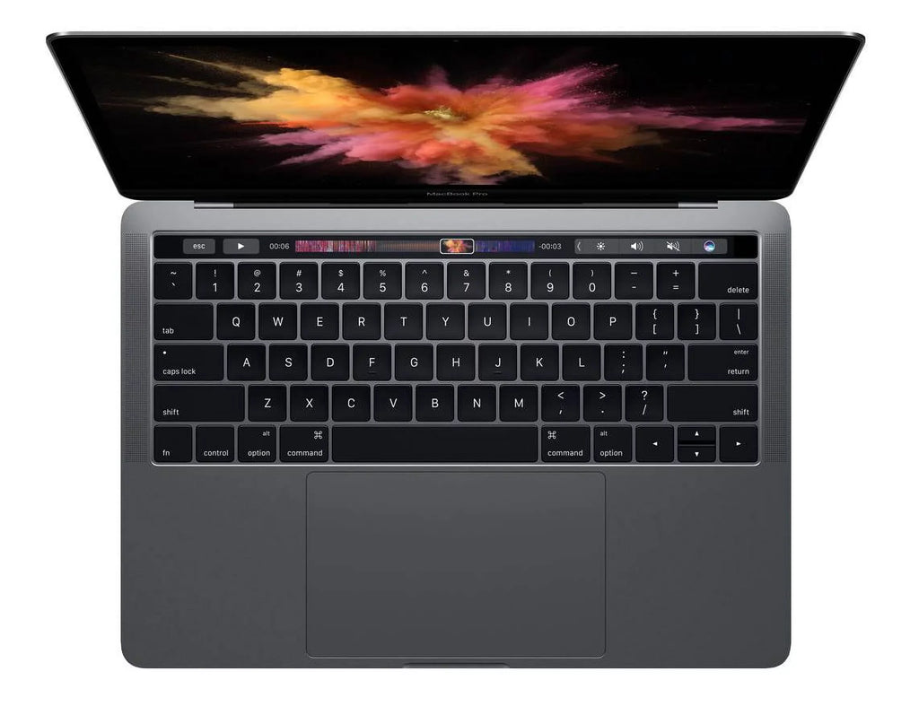 Apple A Grade Macbook Pro 15.4-inch (Retina DG, Space Gray, Touch Bar) 2.8Ghz Quad Core i7 (Mid 2017) MPTR2LL/A 64GB SSD 16GB Memory 2880x1800 Display Mac OS Sierra Power Adapter Included