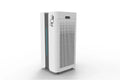 O2 Flow by Joya Mia Commercial Size Air Purifier with Hepa and Carbon Filter