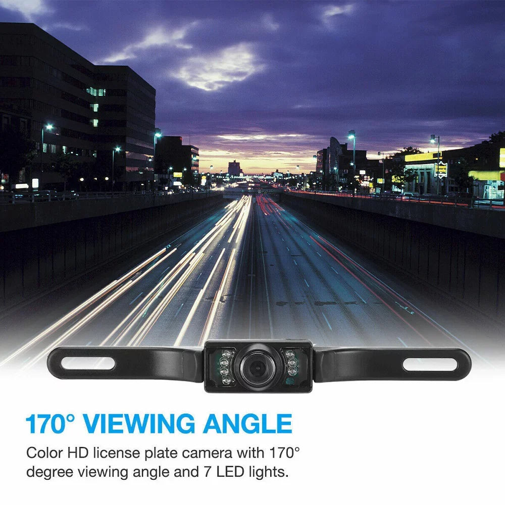 MM Electronicles Backup Camera Wireless Car Rear View HD Parking System Night Vision + 5" Monitor