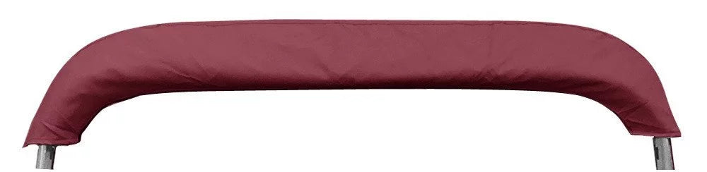 Bimini Top Watercraft Protection 46" High 3 Bow 6' ft. L x 73" - 78" W BURGUNDY Rear Poles