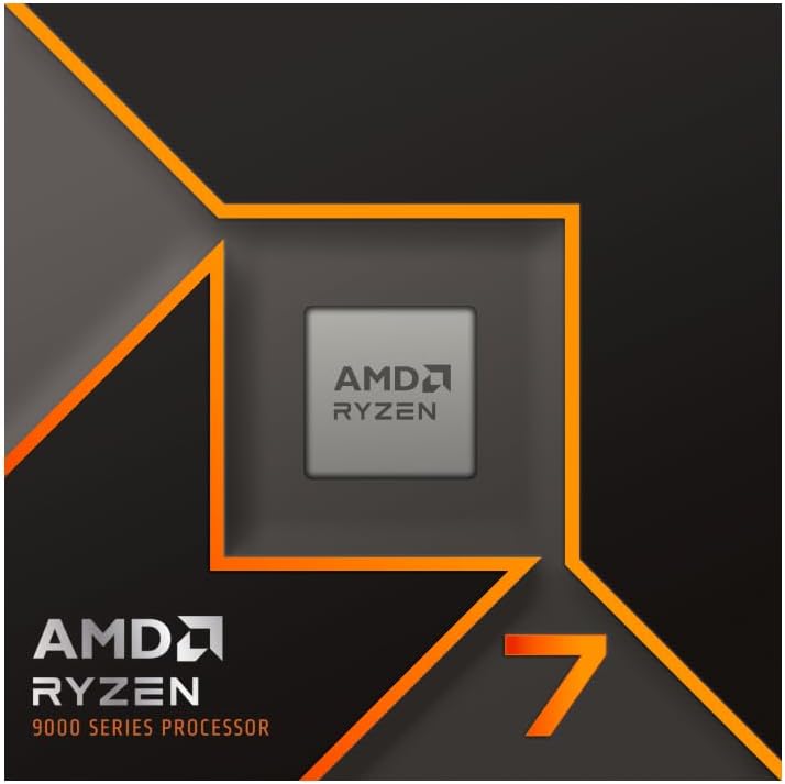 AMD Ryzenâ¢ 7 9700X 8-Core, 16-Thread Unlocked Desktop Processor