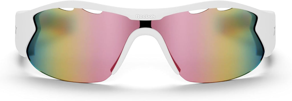 Reebok Flash Smart Audio Glasses, Iridescent Polarized, Powered by Lucyd