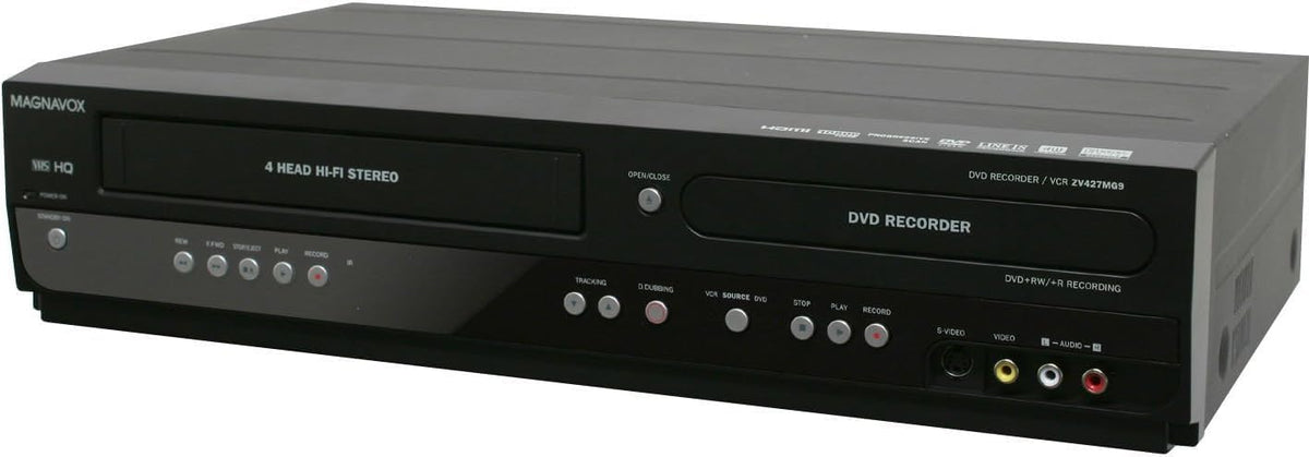 Magnavox VHS to DVD Recorder VCR Combo w/ Remote, HDMI (Renewed)