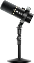 MAONO PD200W Hybrid Wireless Podcast Microphone for PC, Dynamic XLR USB Mic