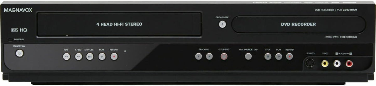 Magnavox VHS to DVD Recorder VCR Combo w/ Remote, HDMI (Renewed)