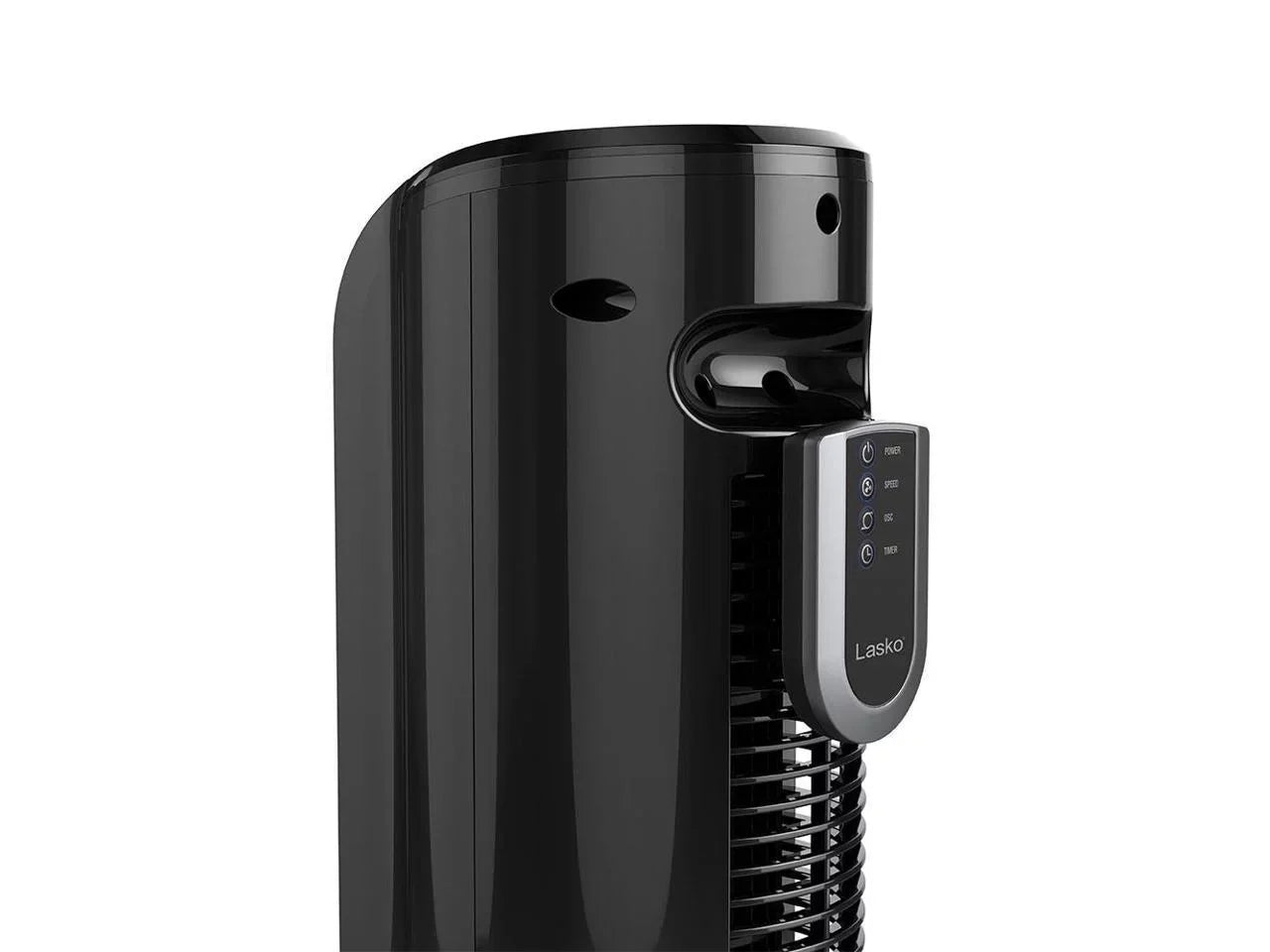 Lasko 32 Inch Slim Portable 3 Speed Oscillating Tower Fan with Remote