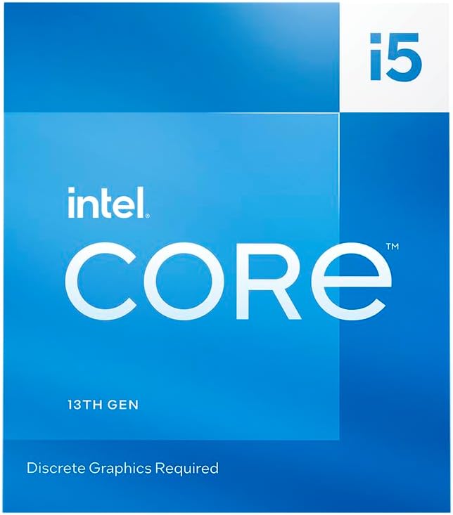 Intel Core i5-13400F 2.5GHz (4.6 Turbo) 10 Core LGA 1700 Desktop Processor (Raptor Lake)