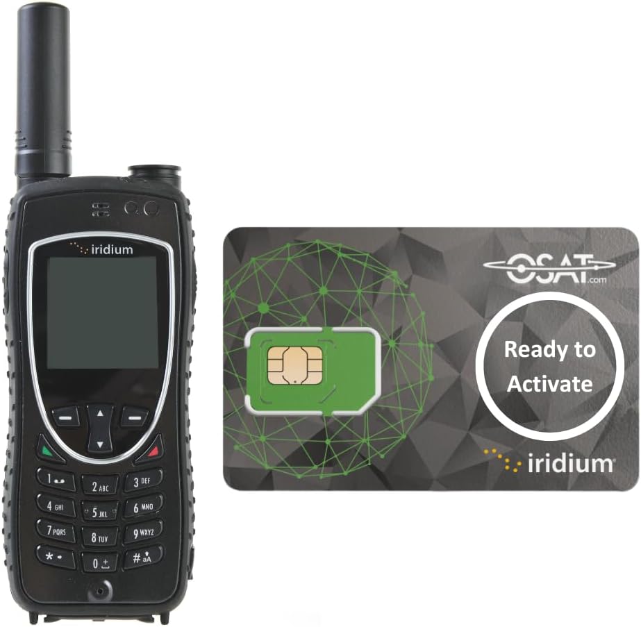 OSAT Iridium Extreme Satellite Phone | Rugged, Waterproof, GPS-Enabled | Global Voice & SMS Coverage for Remote & Emergency Communication
