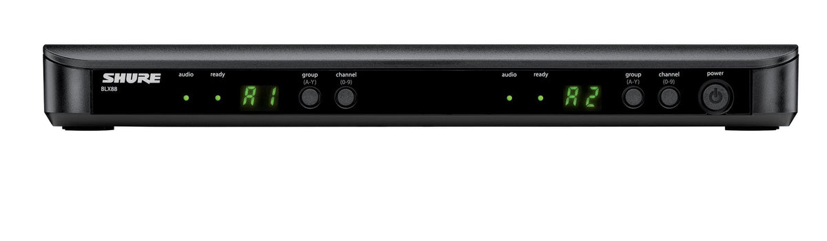 Shure BLX288/PG58 Dual Wireless Vocal System - H10 Band