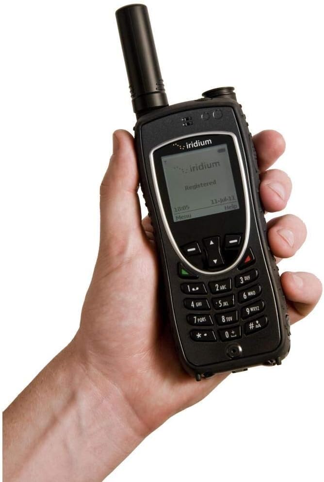 Iridium 9575 Extreme Satellite Phone with Prepaid and Postpaid SIM Cards