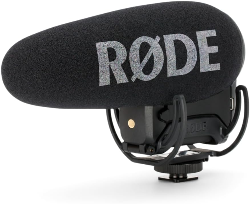 RÃDE VideoMic Pro+ Premium On-Camera Shotgun Microphone with High-Pass