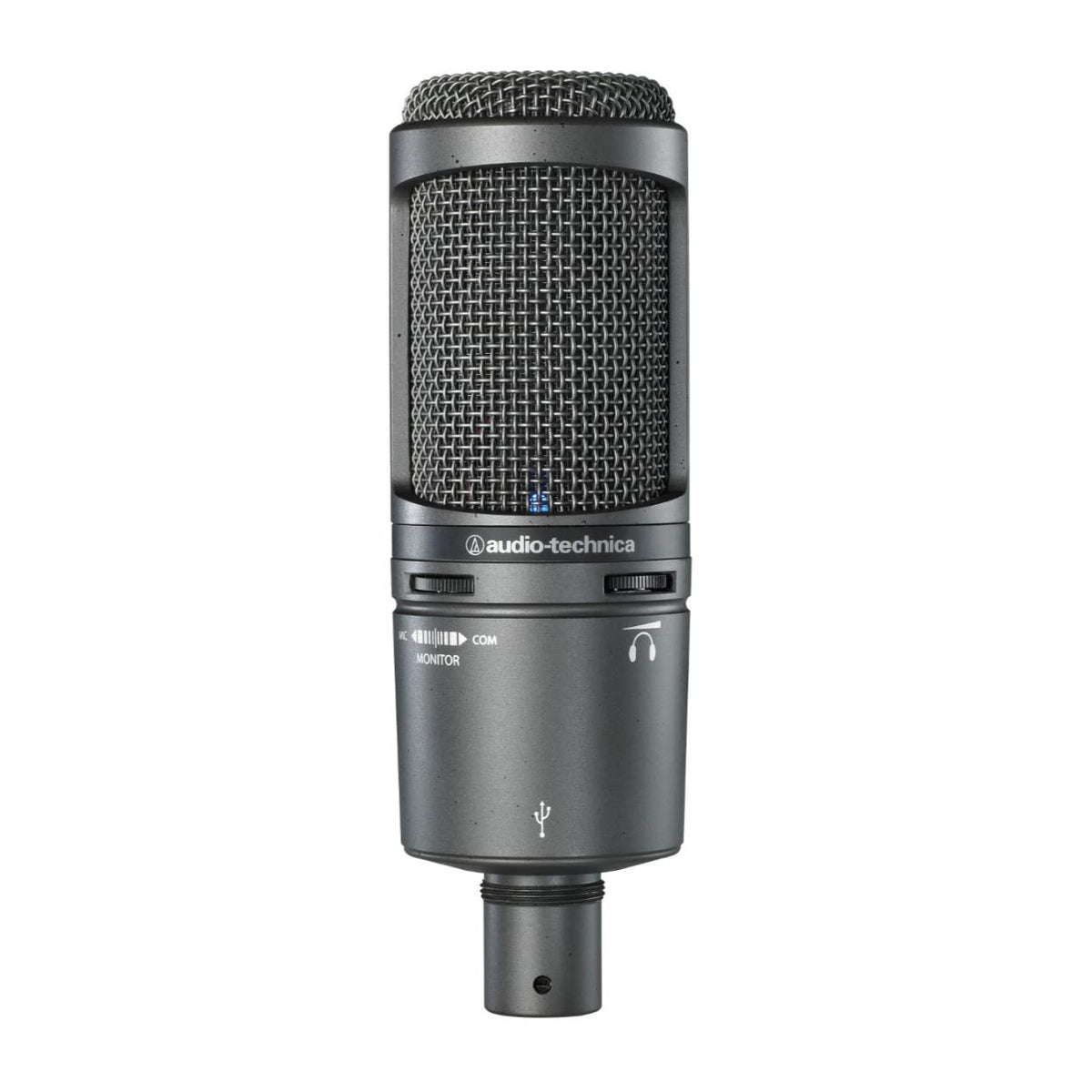 Audio-Technica AT2020 Cardioid Condenser Studio XLR Microphone, Ideal for Project/Home Studio Applications, Black
