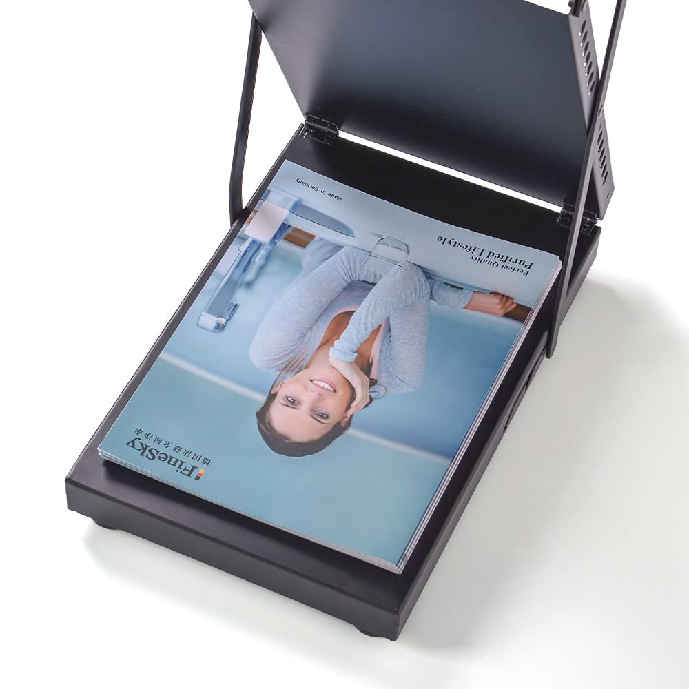 brochure display stand&Foldable Magazine Rack with 5 Pockets for Exhibition and Trade Show (17.7'X14.5'X63')