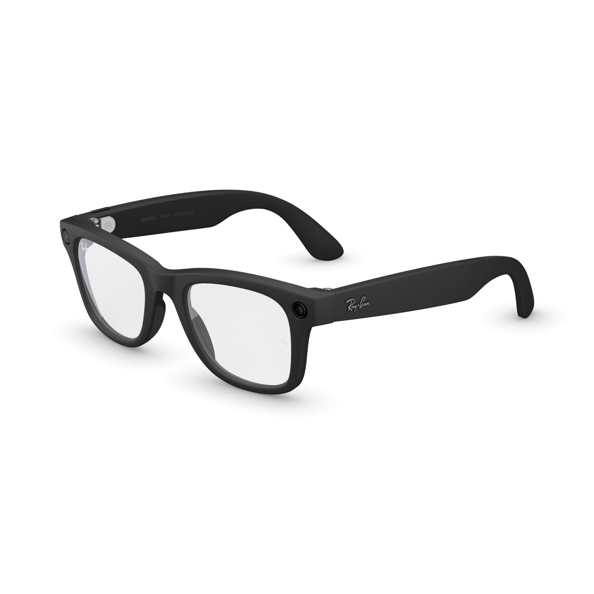 Meta Ray-Ban (Gen 2) Wayfarer Large Smart AI Glasses, Green Lenses