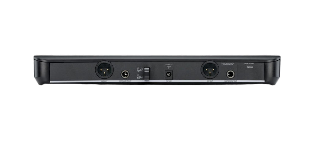 Shure BLX288/PG58 Dual Wireless Vocal System - H10 Band