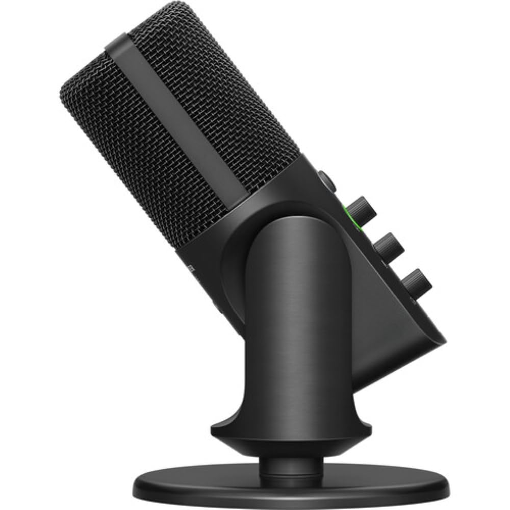 SENNHEISER Professional Profile - USB Cardioid Condenser Microphone & Table Stand, 1.2 m USB-C Cable - Mute Button, Built-in Headphone Jack, Gain, Mix & Volume Control, for PC & Mac,Black