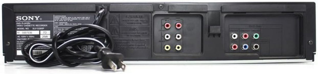 Sony SLV-D380P DVD/VCR Tunerless Progressive Scan DVD/VHS Combo Player (2009 Model), Black (Renewed)