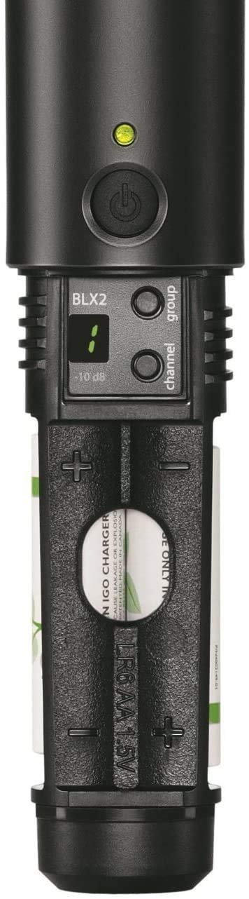 Shure BLX24/PG58 Wireless Vocal Microphone System - H10 Band