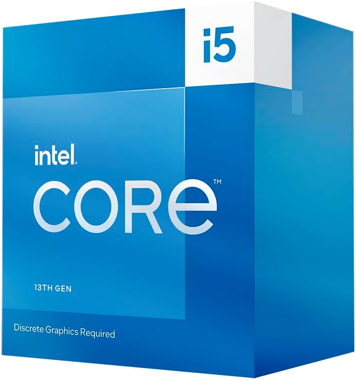 Intel Core i5-13400F 2.5GHz (4.6 Turbo) 10 Core LGA 1700 Desktop Processor (Raptor Lake)