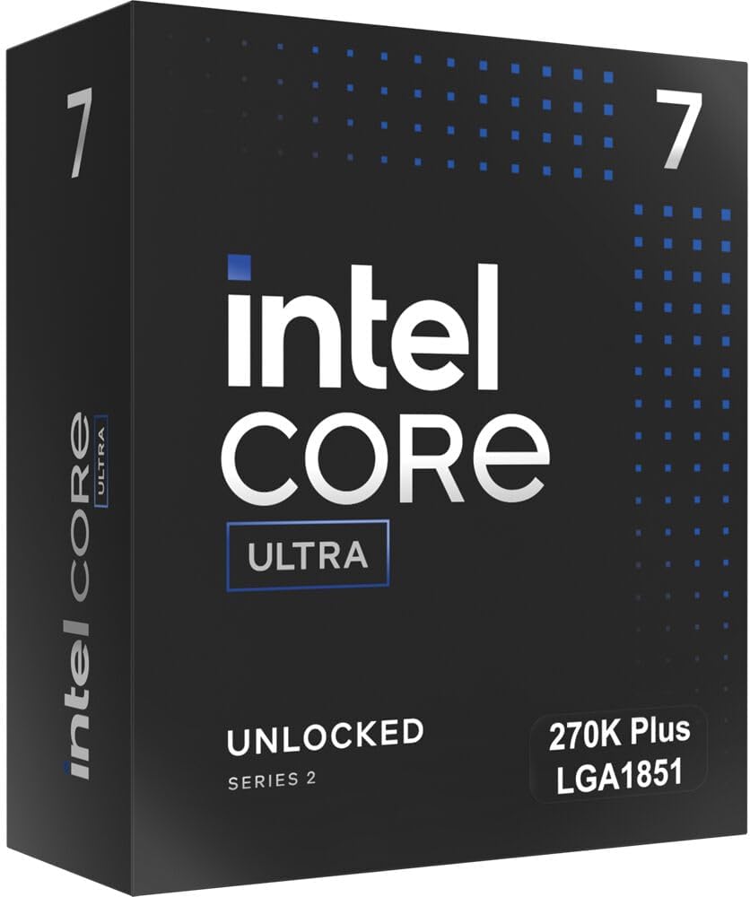 IntelÂ® Coreâ¢ Ultra 7 Processor 270K Plus 24 cores (8 P-cores + 16 E-cores) up to 5.5 GHz