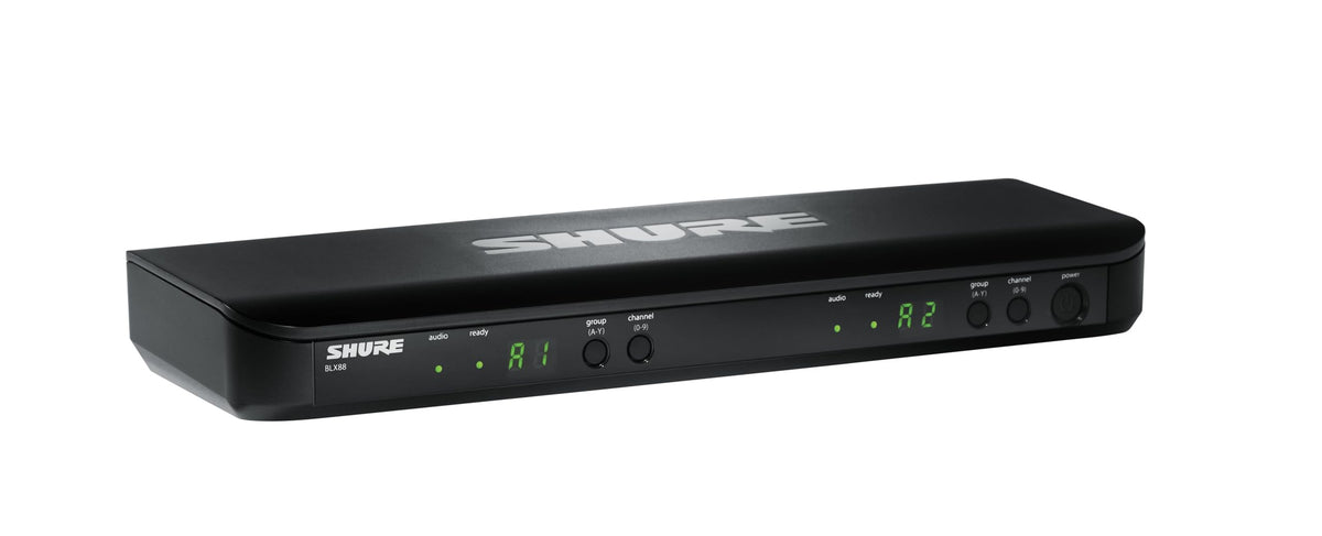 Shure BLX288/PG58 Dual Wireless Vocal System - H10 Band