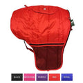 Jacks Imports 3894-RE Deluxe Western Saddle Bag, Red - 35 x 72 in.
