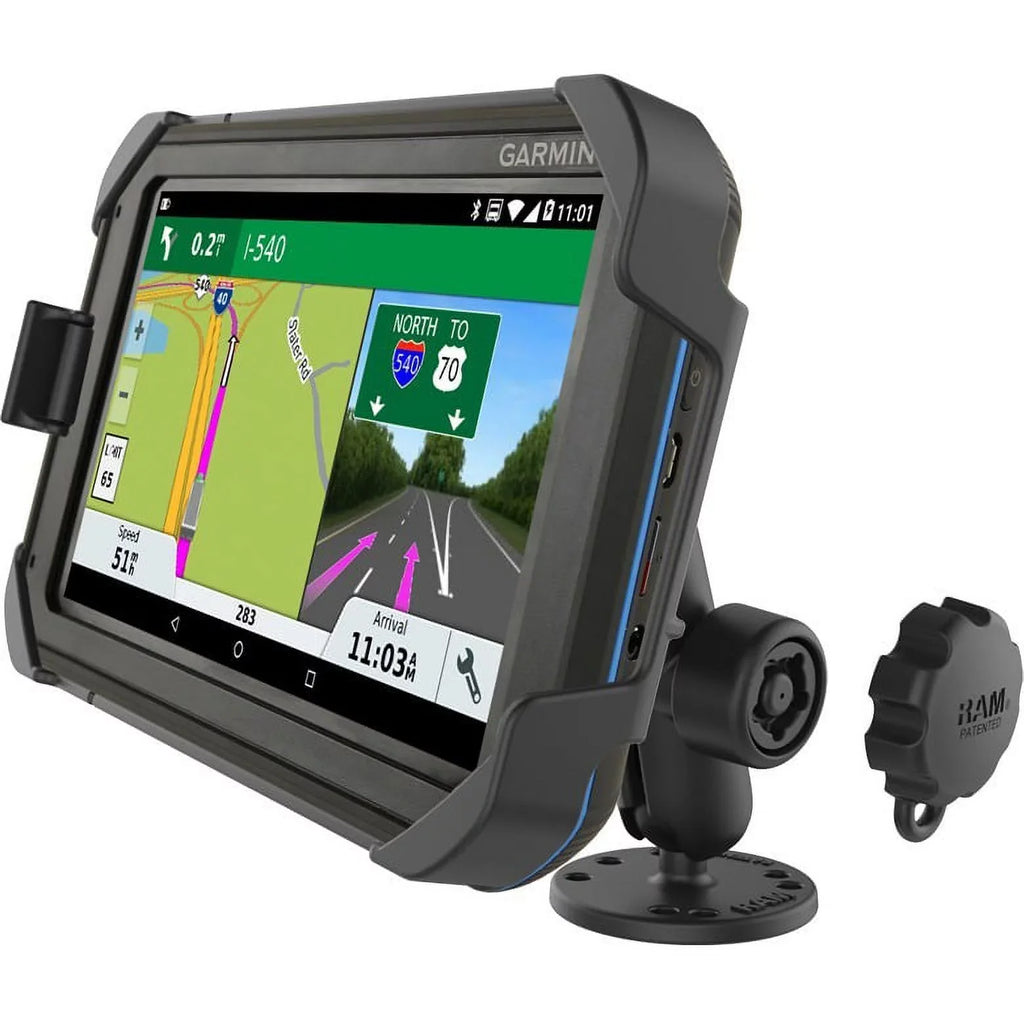 EZ-Roll'r Drill-Down Mount Garmin Fleet 770, Overlander + More