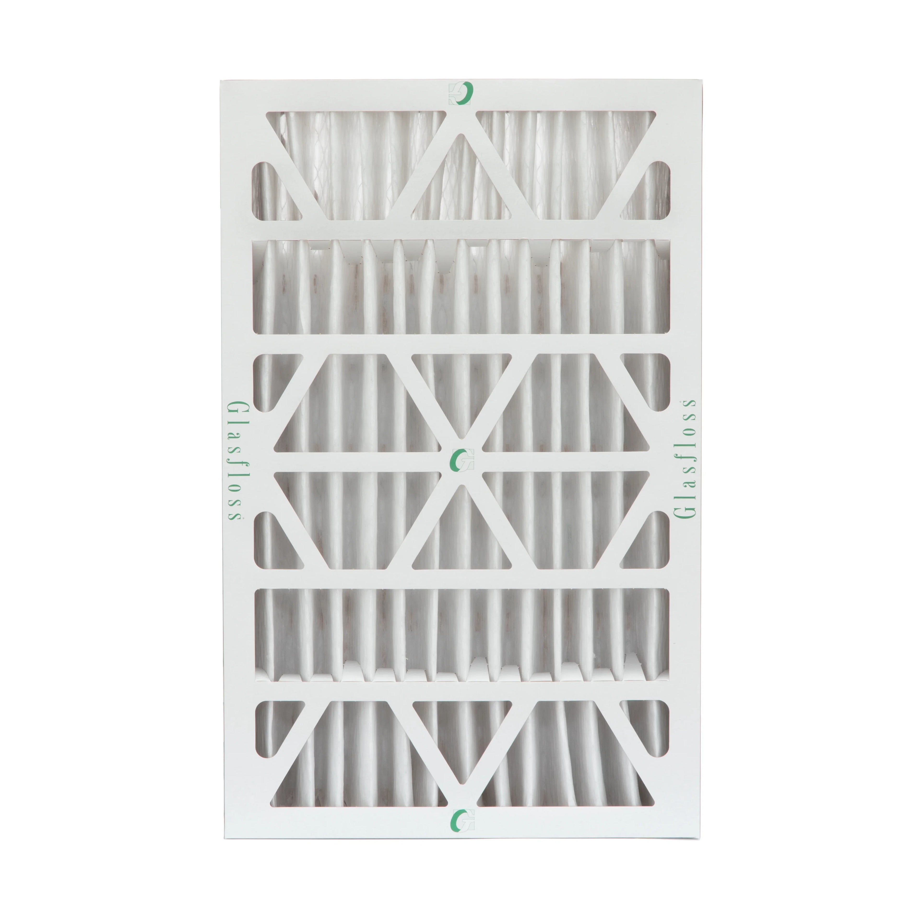 2 Pack of 12x24x4 MERV 13 Pleated 4" Inch Air Filters by Glasfloss. Actual Size: 11-3/8 x 23-3/8 x 3-3/4.