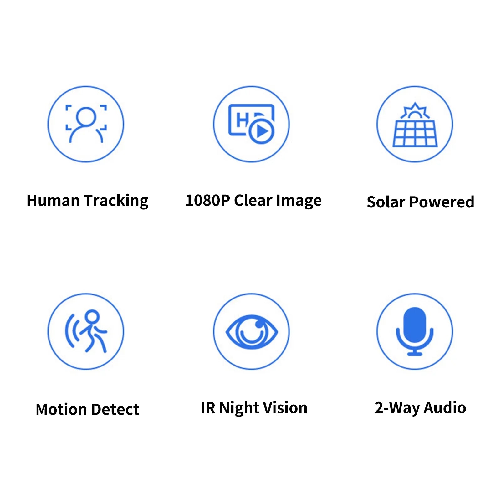 Pristin 4G WiFi Camera, 1080P Folding Solar Camera with PIR Motion Detection, Long Standby IP66 Waterproof