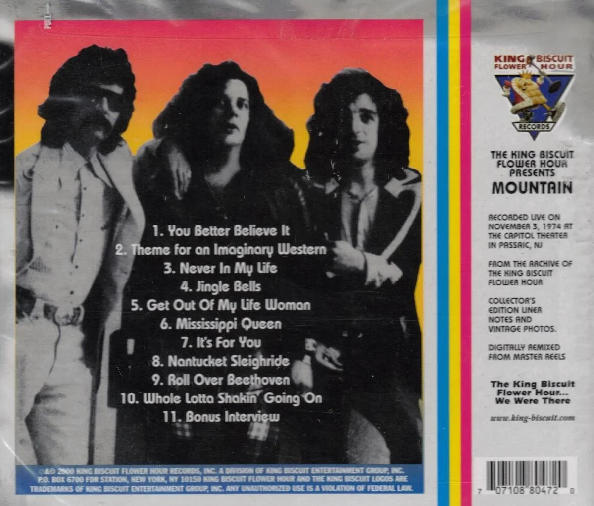 Mountain - Excellent Hits Live! (CD)