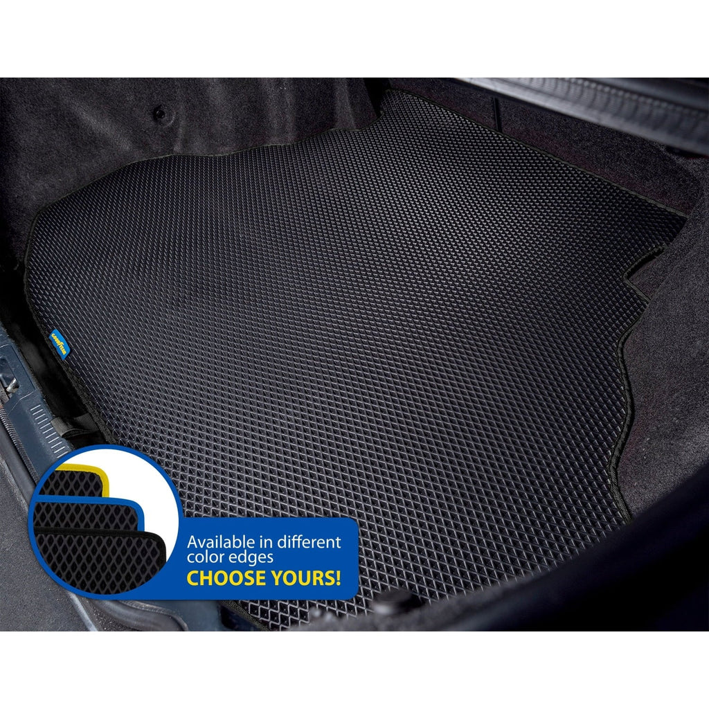 Goodyear Custom Fit Cargo Mat Liner Toyota Camry 2015-2017 - Heavy Duty Trunk Liner, Dimond Shape, Luggage with Waterproof, Liquid & Dirt Trapping Technology - Anti-Slip Cargo Liner - GY004538