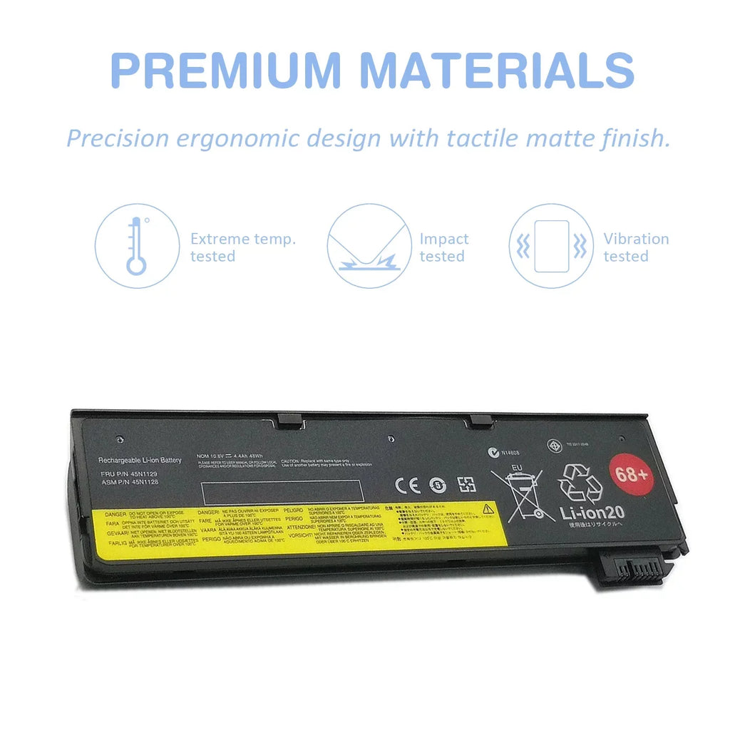 0C52862 0C52861 Laptop Battery 48Wh 68+ For Lenovo Thinkpad T440 T440S T450 T450S T460 T460P T470P T550 T560 X240 X240s X250 X260 X270 L450 L460 L470 S440 S540 P50S W550S K2450 Notebook 45N1128