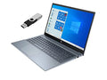 2021 HP Pavilion 15.6" FHD Premium Laptop 11th Gen 4-Core Intel i7-1165G7 32GB DDR4 1TB NVMe SSD Intel Iris Xe Graphics HDMI Webcam Bluetooth Backlit Keyboard Windows 10 Home w/ Ontrend 32GB USB