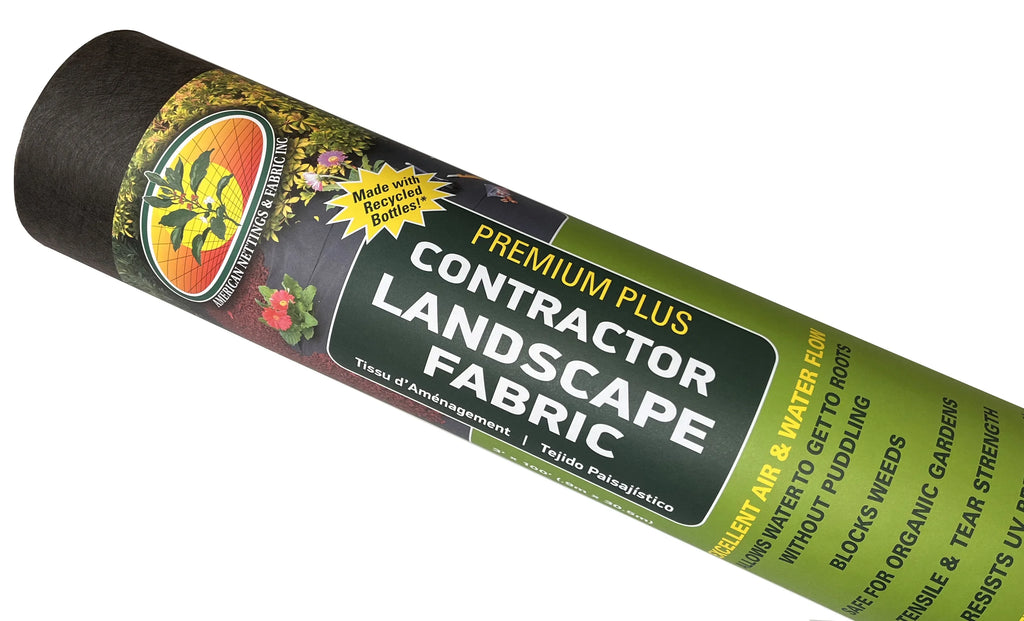 American Nettings Premium Plus REPREVE Recycled Contractor Landscape Fabric (Lifetime) 3' x 100'