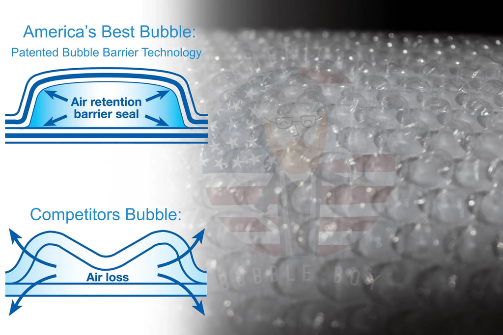 Bubble Wrap Cushioning - 700 ft x 12 in By American Bubble Boy