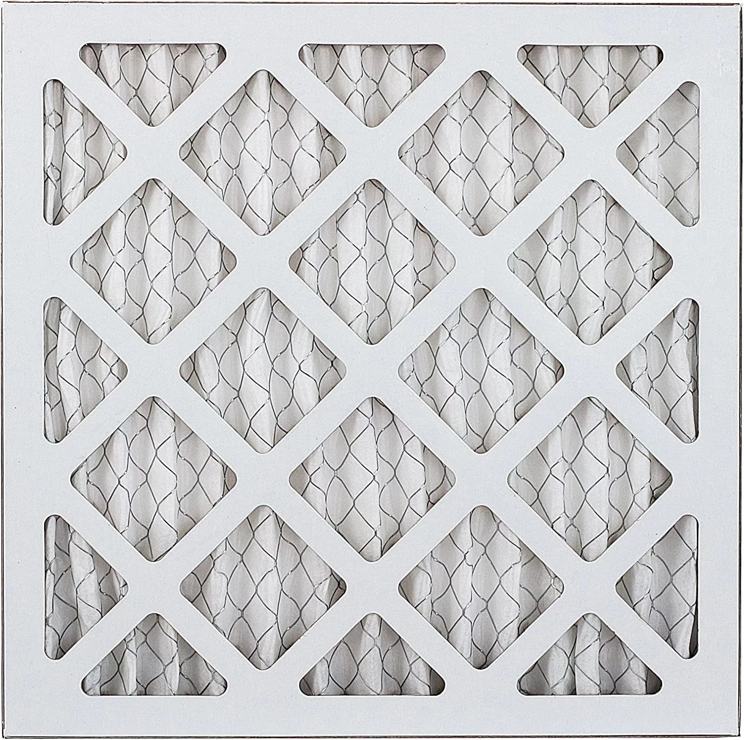 Filterbuy 14x14x1 MERV 8 Pleated HVAC AC Furnace Air Filters (12-Pack)
