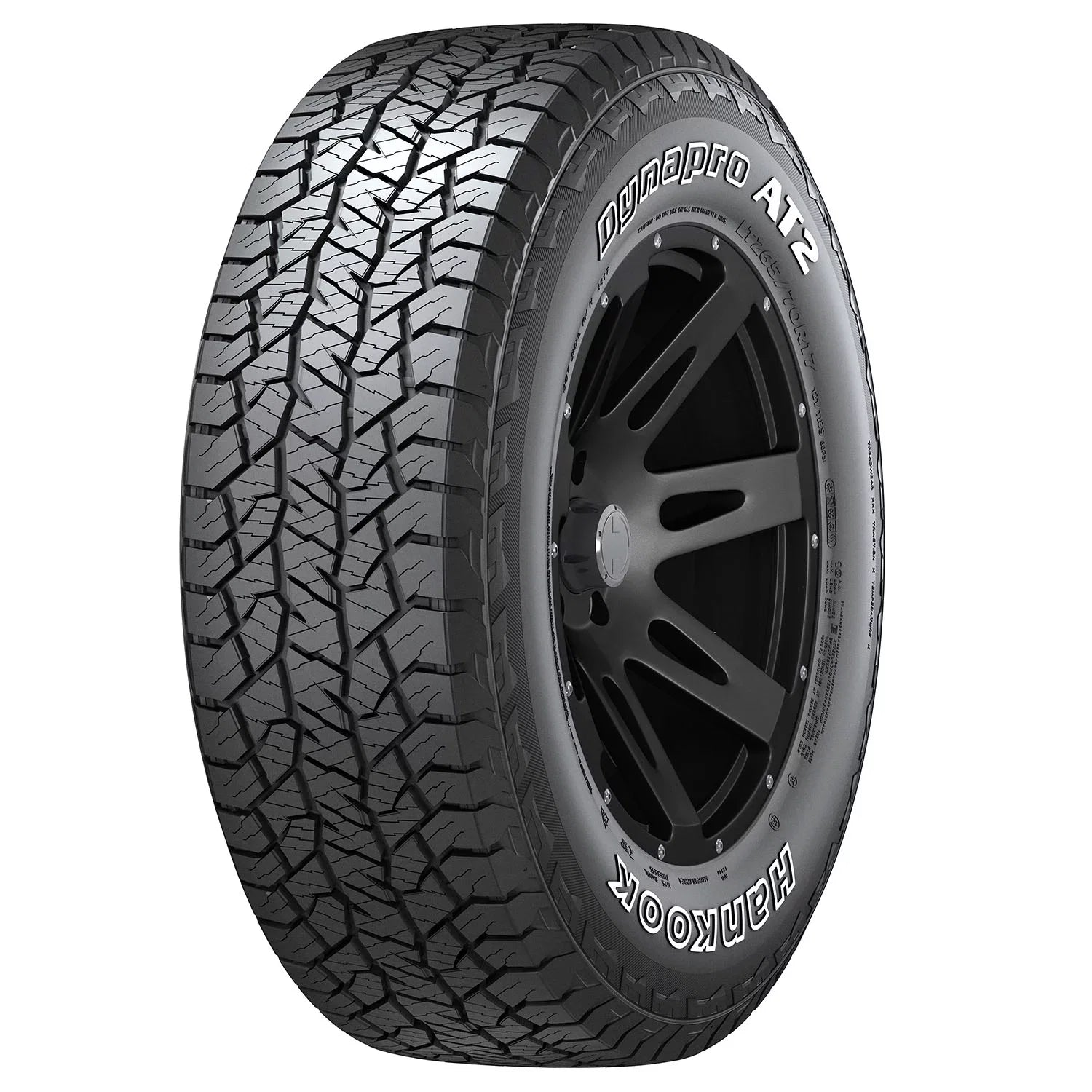 Set of 4 Hankook Dynapro AT2 (RF11) 215/65R17 99T Tires Fits: 2011-14 Ford Mustang Base, 2005-07 Chrysler 300 Touring
