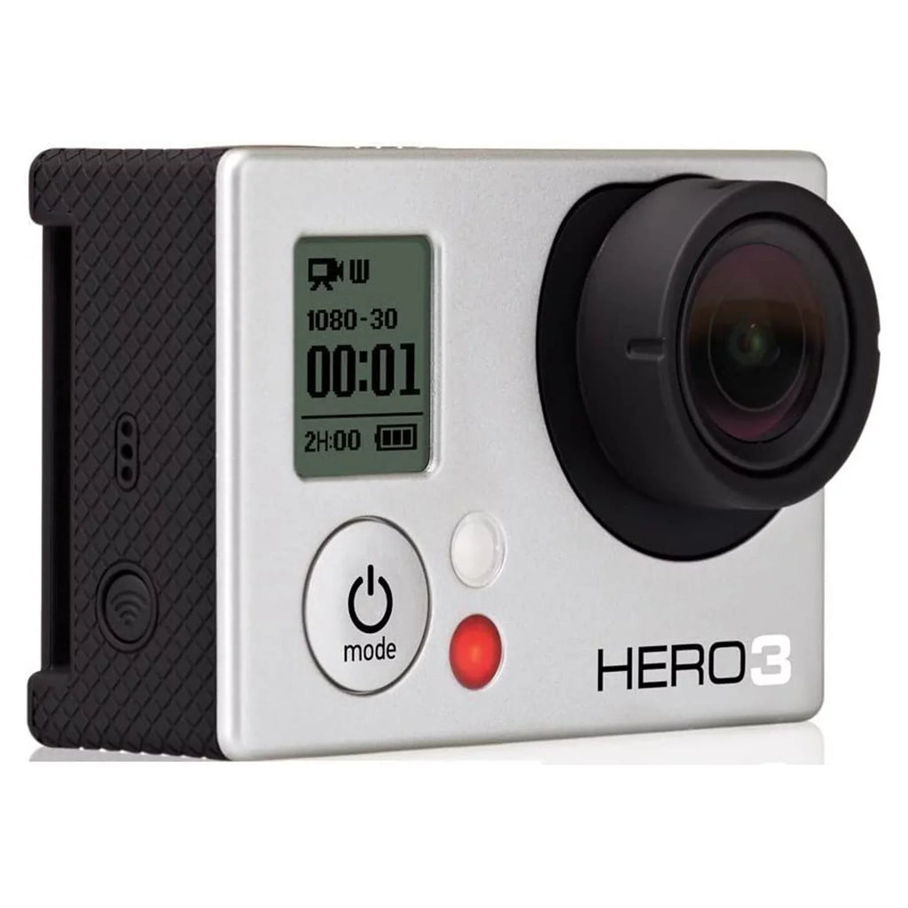 Restored GoPro HERO3 White Edition 1080p Camcorder CHDHE-301 With 35-In-1 Action Camera Accessory Kit (Refurbished)