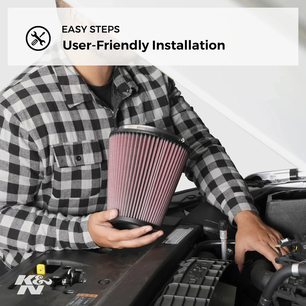 K&N Engine Air Filter: High Permance, Premium, Washable, Industrial Replacement Filter, Heavy Duty: E-3450
