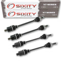 4 pc Sixity XT Front Rear Left Right Axle Fitting with Polaris Ranger 1000 2015 - R15RTAD1AA EA DIESEL 4X4