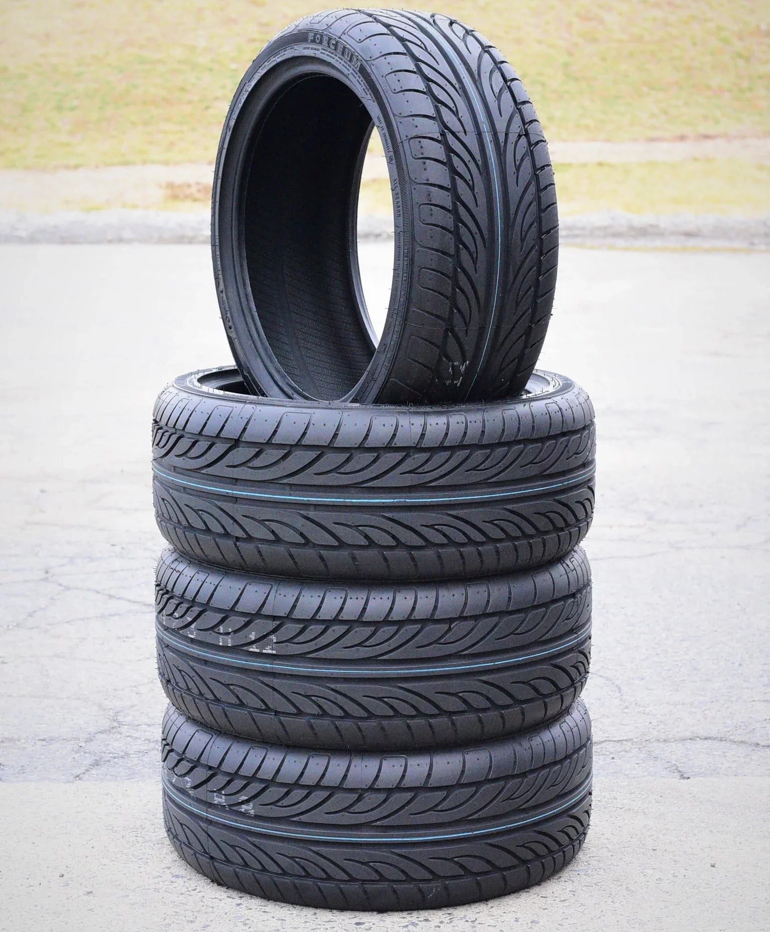 Set of 4 (FOUR) Forceum Hena 205/40R17 ZR 84W XL A/S High Permance Tires Fits: 2014-19 Ford Fiesta ST, 2012 Fiat 500 Abarth