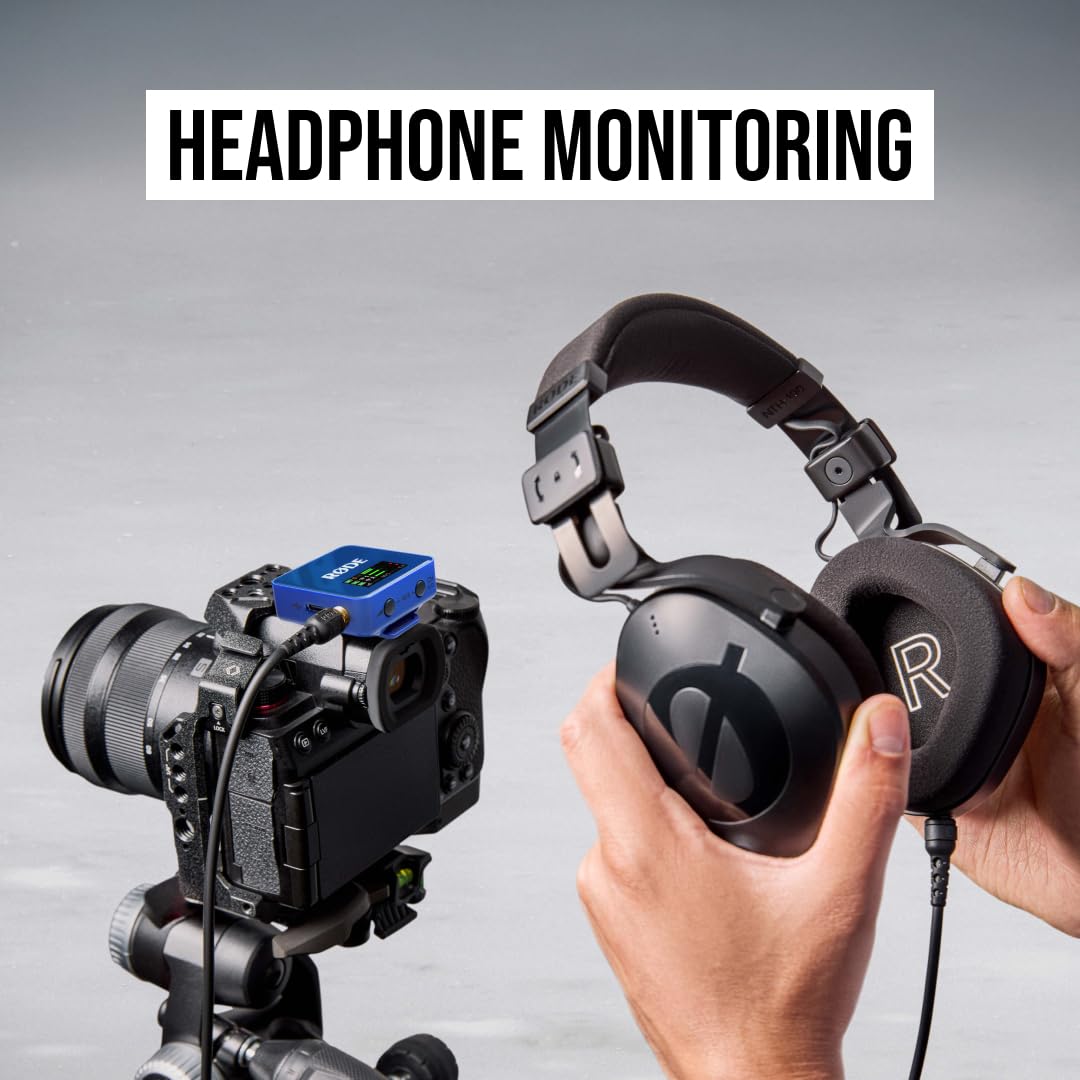 RÃDE Wireless GO (Gen 3) (2 TX + 1 RX + Charging Case), 32-Bit Float