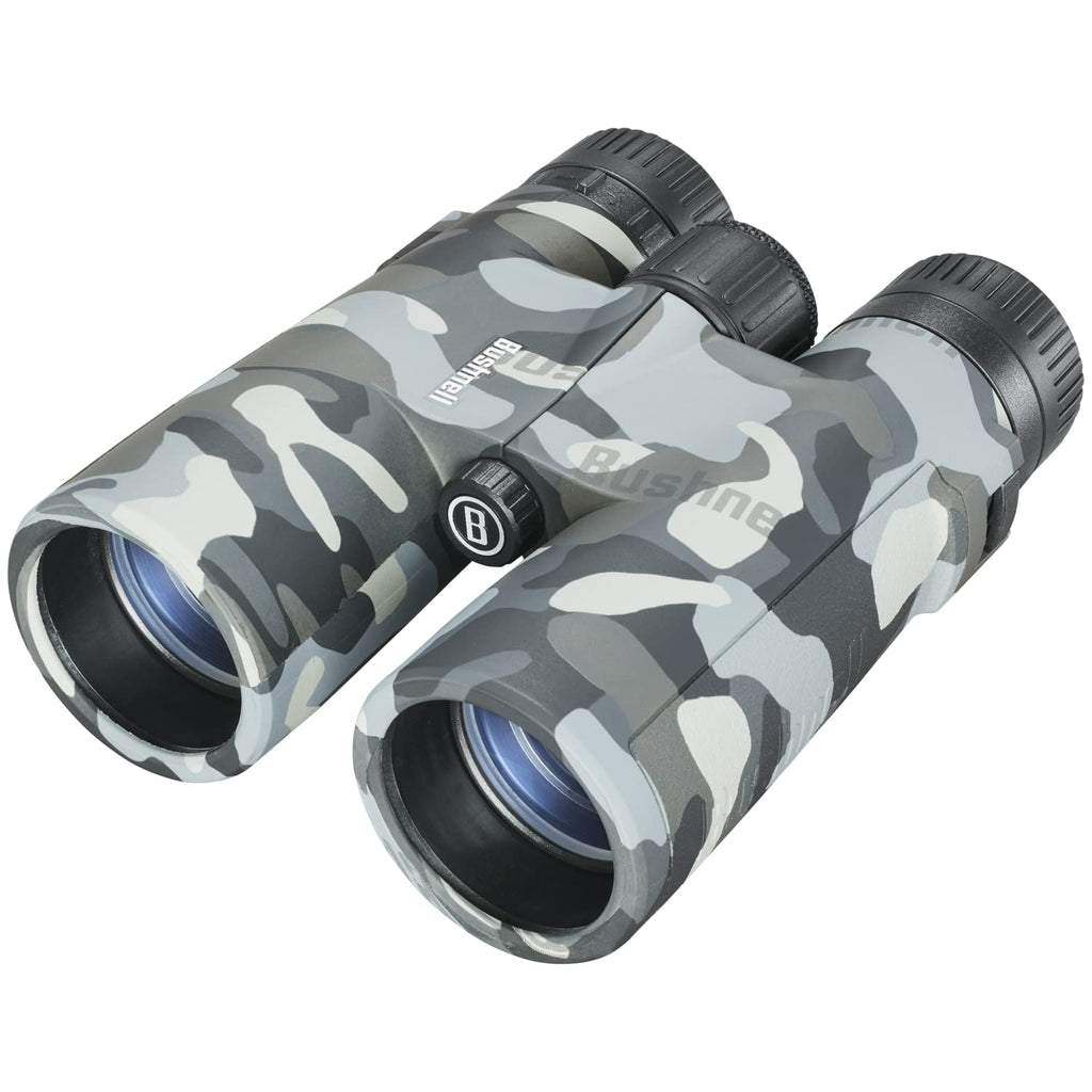 Bushnell Blackout Camo 10x42 IPX7 Waterproof Binoculars with Fully-Multi Coated Lenses and Durable Rubber Armor, Binoculars for Hunting, Boating Birdwatching